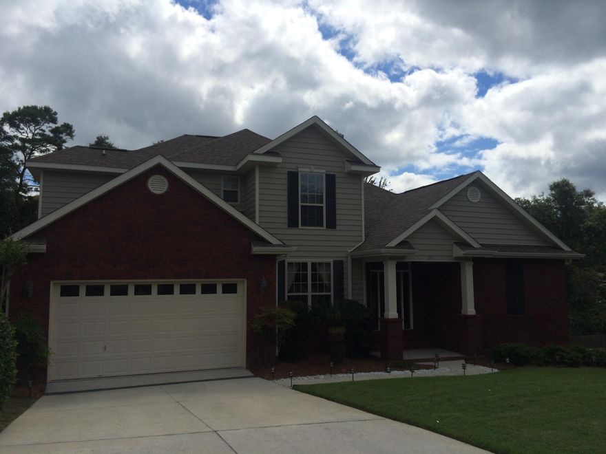 Here it is! Beautiful 4 bedroom, 3.5 bath, nestled at the end of a quiet cul de sac. Open, spacious floor plan provides formal dining room which can also be an office, great room with corner fireplace which is open to kitchen, powder room and master bedroom all located on first floor. Kitchen equipped with all appliances including built in microwave, soft close drawers, flat surface stove, island with power, eat in breakfast area and tons of cabinets. Large laundry room just off the kitchen with washtub. Master bedroom with tray ceiling and large master bath featuring double vanity, whirlpool tub, separate stand up shower and huge walk in closet. Upstairs are THREE additional bedrooms, one with its own private full bath and the other two share another full bath with