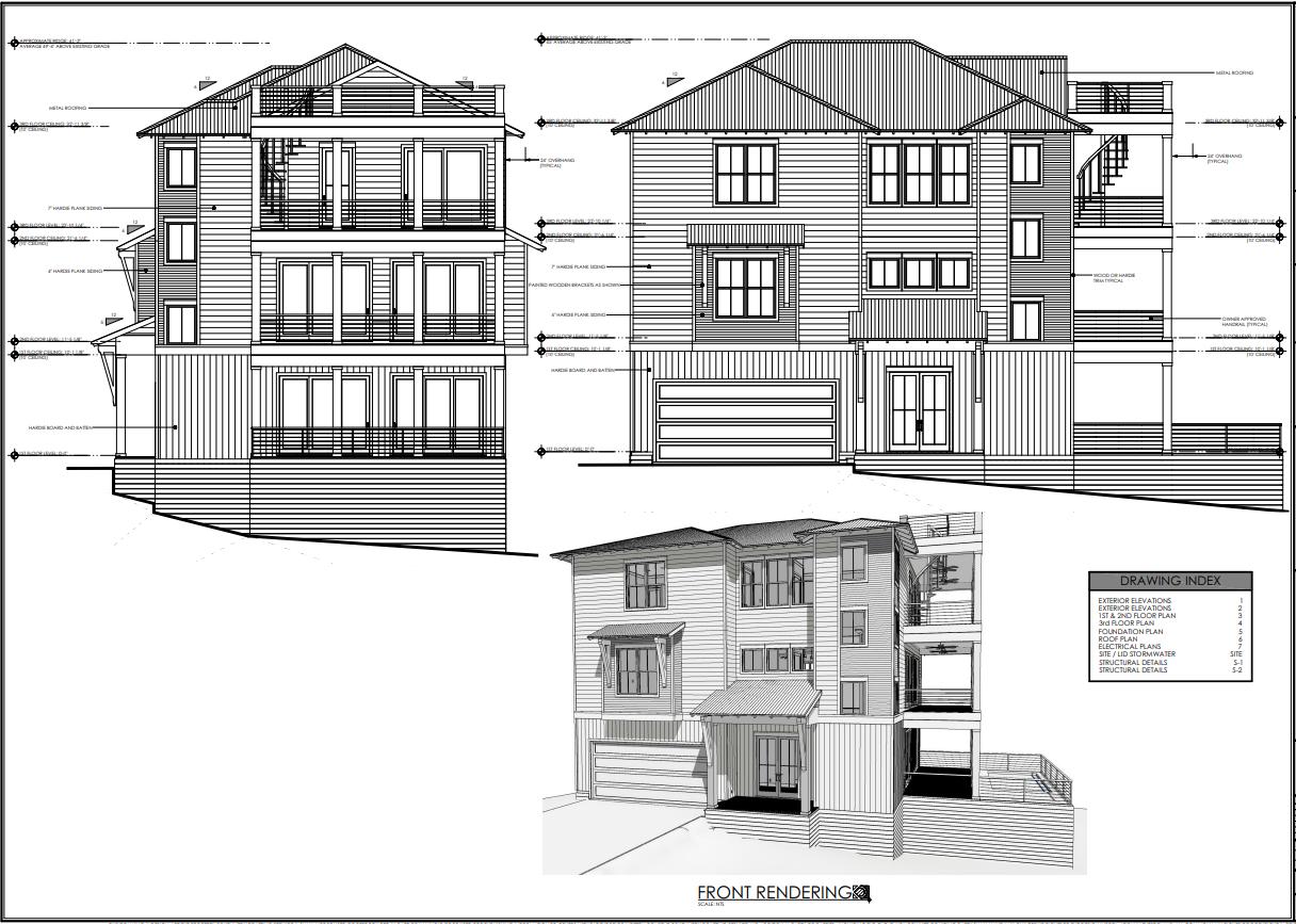 Brand new beautiful home being built in the highly desired west end of 30a! Located in the unique position to capture Gulf and Coastal Dune Lake views. This 4 bedroom 4 bath home features a study, multiple living areas, private pool, elevator, spiral staircase to the rooftop balcony, and so much more!**Attached interior photos represent expected finishes within project.**
