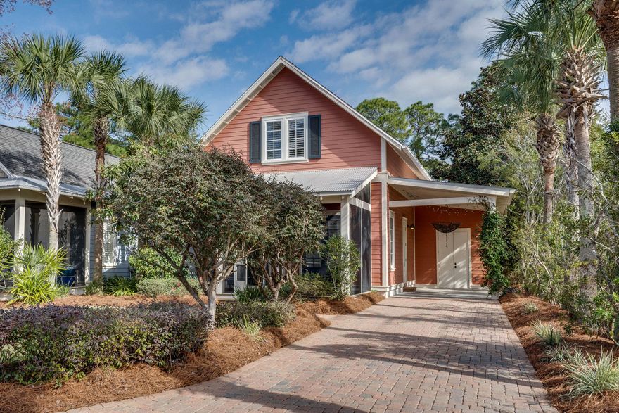 REDUCED!! Perfect for vacation or long term rental. Located in a cul-de-sac this 3 bedroom 3.5 bathroom Beach Cottage located in the popular BUNGALOS neighborhood in the Sandestin Golf & Beach Resort. BONUS- includes an oversized private covered carport with large attached storage! Many recent updates to include HVAVC system (2018), Sculptured carpet in all Bedrooms (2019) Kitchen cabinetry painted, built-in microwave (2019) and timeless fixtures (2019) freshly painted throughout the interior (2019) and exterior (2018) Master Suite is located on the main level with walk- in closet & en suite Bath. 2 spacious Guest rooms upstairs each with private full bath. The Bungalo are perfect for short term rental programs, with neighborhood pool & resort shuttle stop in short walking distanc