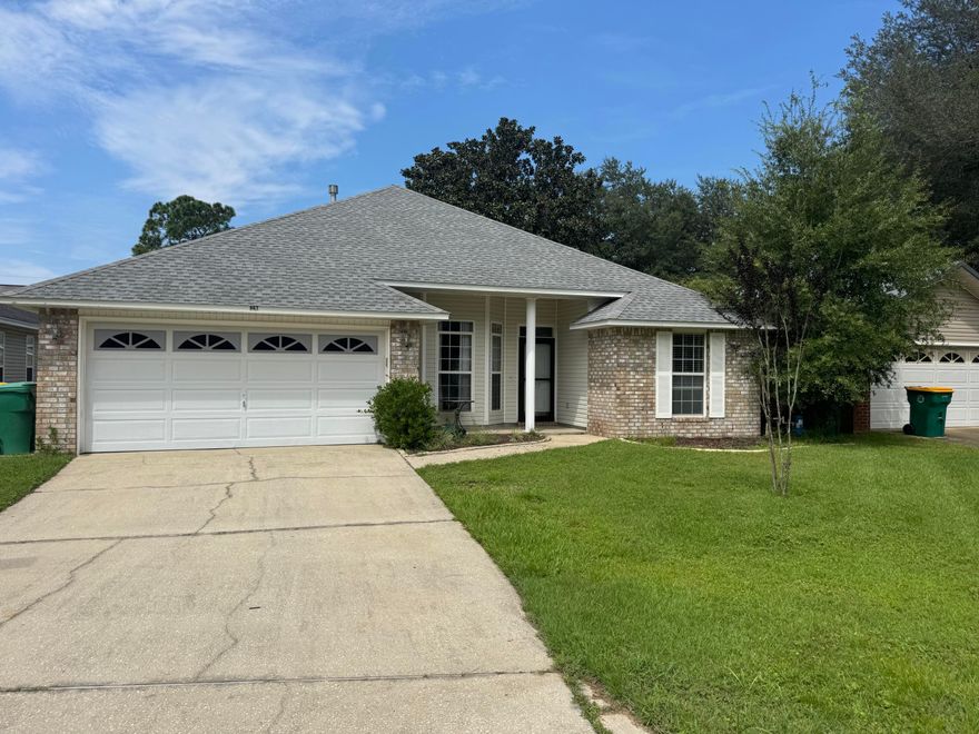 AVAILABLE NOW!!! This charming brick home features 4 bedrooms and 2 bathrooms and is centrally located in Fort Walton Beach, just four miles from the beach and minutes to local Air Force bases, shopping, dining, and more. This lovely home sits in the back of a quiet subdivision ideal for families or anyone seeking a peaceful setting.Inside, you'll find stainless steel appliances and a hands-free kitchen faucet, along with a master suite that includes a walk-in closet, a garden tub, and a separate shower. Relax by the gas fireplace or entertain guests in the spacious Florida Room.NO smoking. 600 minimum FICO credit score required in addition to meeting rental criteria. Pets allowed upon approval with a non-refundable pet fee and with a Petscreening.com report. All applicants are required to complete an application on https://onefamilypropertyservices.petscreening.com/
regardless of if they own a pet or not.  Applicants with an ESA are also required to complete the application.