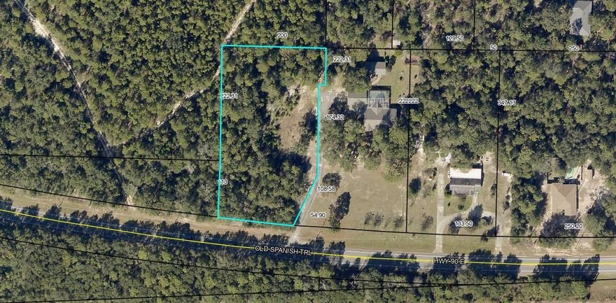 Your future homesite country getaway located just outside of Crestview is waiting for you to bring your building plans. Providing easy commute to the local bases, beaches, and shopping centers this beautiful 1.43 +/- acre parcel is the ideal spot to build your dream home. Property can be accessed from hwy 90 . Power and water does run down the road.  DO NOT USE DRIVEWAY TO GAIN ACCESS TO PROPERTY AS THIS BELONGS TO NEIGHBOR.