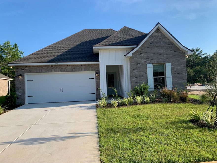 The TRILLIUM III G in Moonswept at Hammock Bay community offers a 3 bedroom, 2 full bathroom, open design.  Upgrades added (list attached).  Features:  double vanity, garden tub, separate custom tiled shower with frameless door, and walk-in closet in the master suite, covered patio, recessed lighting, undermount sinks, framed mirrors, smoke/carbon monoxide detectors, landscaping package, architectural 30-year shingles, flood lights, and more!Energy Efficient Features: water heater, kitchen appliance package, vinyl low E windows, and more!