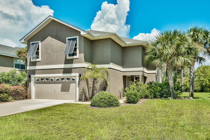 Back on market due to buyer financing falling through. Gorgeous, lakefront home with an oversized 2-car garage located towards the end of a private, dead-end street. This home offers the ultimate entertainment space for friends and family with a spacious open floor plan, soaring cathedral ceilings, tiled flooring, fireplace, built-in surround sound speakers, and a convenient 1st floor bedroom/office with a full bath. Enjoy brand new appliances, rich oak cabinets and Silestone counters in the large kitchen overlooking the entire living area. The living space continues outdoors to a charming open patio complete with arched lighting and relaxing views of the lake and large, green backyard. The 2nd floor includes a master retreat with 2 additional bedrooms and guest bathroom.