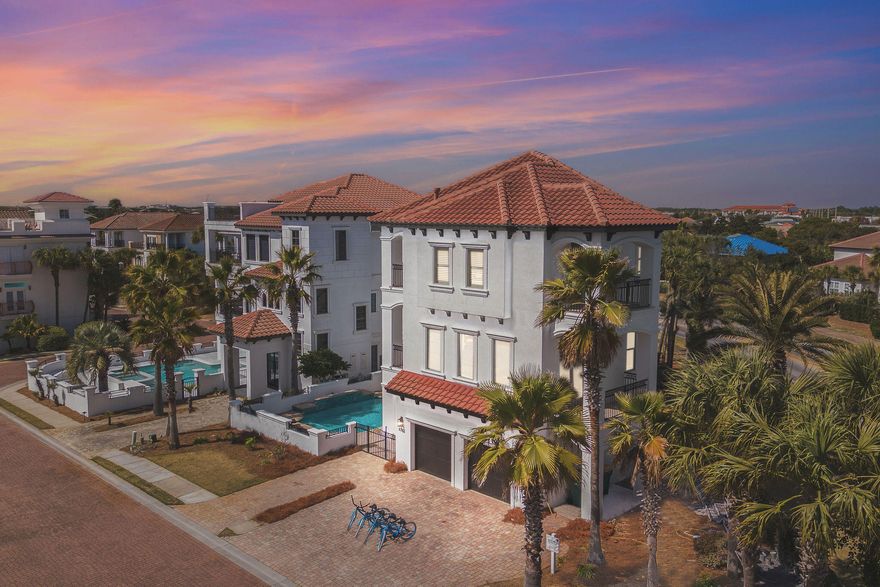 Sleeps 24, Rental machine! Welcome to this extraordinary coastal estate at 4782 Ocean Blvd, located in one of Destin's most exclusive gated communities. This luxurious 7-bedroom, 7.5-bathroom home offers 5,595 sq ft of meticulously designed living space. From the expansive balconies to the private saltwater pool with a waterfall, this home is truly a masterpiece of modern coastal living. Property features include a freshly painted exterior and interior, an elevator, a large open kitchen with island seating, two bunk rooms, a movie room, billiard room, and foosball room. The property is located in Destiny by the Sea, a 24/7 secured, gated community offering a luxurious community pool and private beach (just a 2 minute walk from this home). Offered fully furnished.