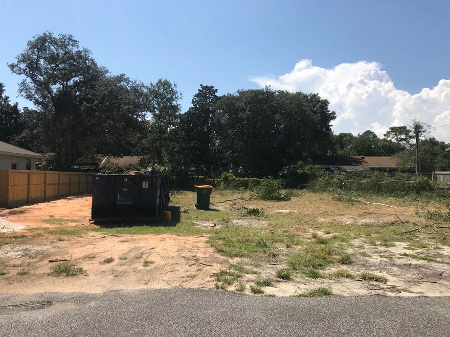 Vacant cleared land. Site already has plumbing and water taps from previous mobile home that has been removed. Please verify all information deemed important to buyer... New home being sold next door at 815 Hilltop. Along with several new homes on the street over that have sold in the last year.