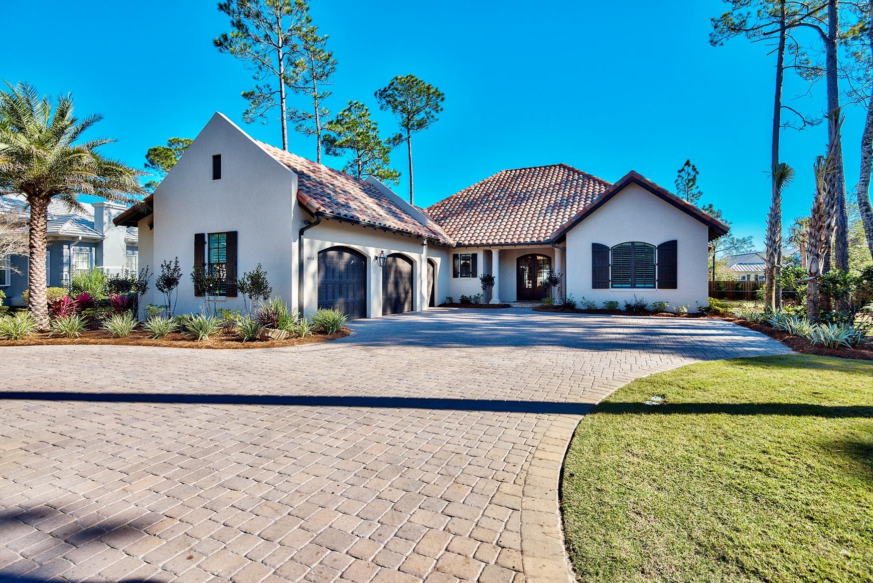 NEW PRICE...FLORIDA LIVING AT IT'S FINEST!!!1 Year Old Custom Home Located in Sandestin Golf and Beach Resort. This One Story 3 bedroom Home has an Open Concept Floor Plan which makes for easy Living. Upgrades Galore in the House with Custom Lighting, Landscaping, Electronics, and Flooring.Gourmet Kitchen with Sub Zero and Wolf appliances, Granite Counters, Subway Tile, Large Walk In Pantry and Wet Bar. Travertine Flooring thru the entire house, no carpet. Master Bedroom has a large walk in closet with his and her vanities and Large Walk In Shower. Each Bedroom has it's own Bath. Great Outdoor Large Living area with Fireplace, Summer Kitchen and Remote Screens overlooking the Fantastic Custom Swimming Pool and Spa. 3 Car garage with Circular Driveway. Home is in Immaculate Condition.