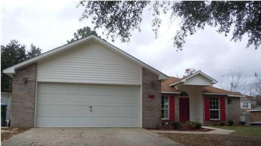 Super cute 3 bd/2 ba home situated on a .26 acre lot in the southernmost portion of Crestview. New HVAC unit around 2014. In 2012, the home was remodeled with many updates including new laminate floors in the living room, kitchen and dining areas as well as new baseboards. New tile floors in the baths to include master bath closet. Granite counter tops in the kitchen w/ new cabinetry, brand new matching stainless steel side by side refrigerator, smooth top stove, microwave oven and dishwasher. All new light fixtures throughout, new carpet in the bedroom and new paint in interior. Call to schedule a showing!