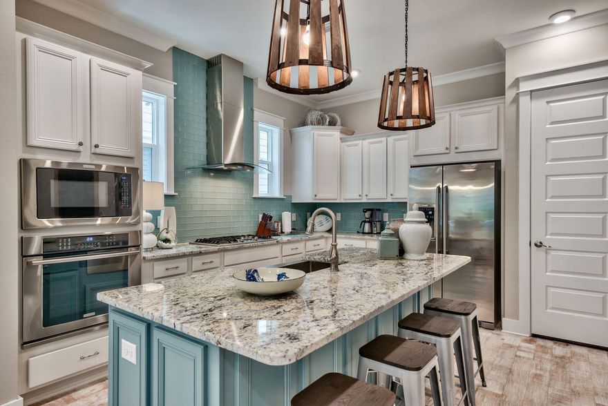 Fully furnished and turn-key ready for immediate occupancy, this coveted 3-bedroom townhome in Prominence is perfect as a rental investment or second home at the beach. Ideally located just 5 minutes from Seacrest Beach and Rosemary Beach, this upscale craftsman style beach retreat boasts an attached garage, beautiful hardwood floors, crown molding, quartz countertops, gourmet kitchen with stainless steel appliances, and quality coastal furnishings. Enjoy your morning coffee or evening glass of wine on the open-air back deck. Owners and guests enjoy world-class community amenities including a zero-entry resort style pool, gas grilling area, onsite shopping & dining at The Hub, and seasonal beach shuttle service.