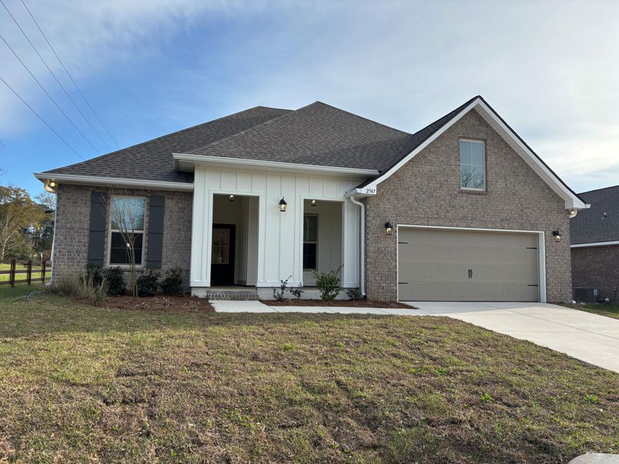 Awesome builder rate plus choice of FREE blinds OR fridge! Restrictions apply.The HICKORY III G in Young Oaks community offers a 5 bedroom, 3 full bathroom, open design with formal dining room and separate den. Upgrades added (list attached).Features: double vanity, garden tub, separate shower, and walk-in closet in master bath, kitchen island, walk-in pantry, boot bench at garage entry, covered porches, crown molding, recessed lighting, ceiling fans, framed mirrors, smoke/carbon monoxide detectors, landscaping, architectural 30-year shingles, flood lights, and more! Energy Efficient Features: water heater, kitchen appliance package with a electric range, vinyl low E MI windows, and more! Energy Star Partner.