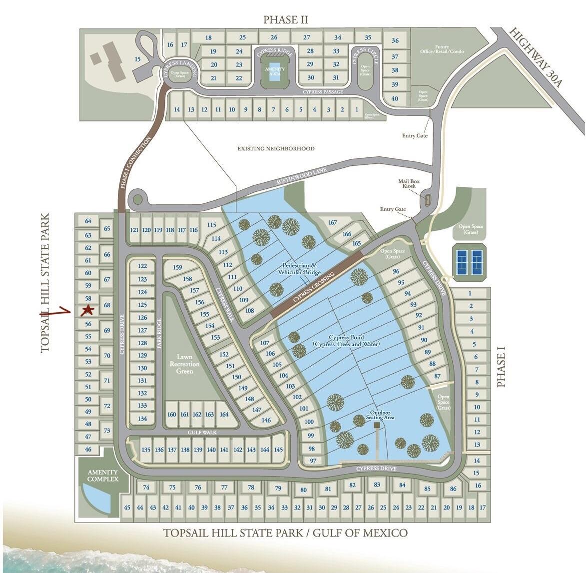 CYPRESS DUNES - Land