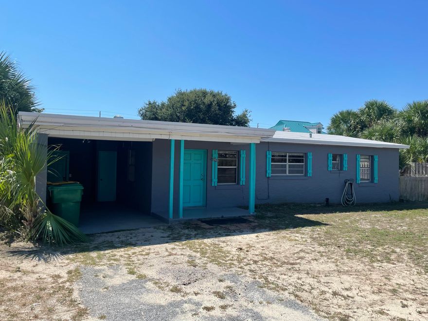 Looking for that nostalgic 60's Florida beach house? You found it with this 3bd/1.5 ba home located right on Okaloosa Island! With swift access to sugar sand beaches and emerald waters, this house was made for the island life. Wash the beach away when you get home under the outdoor shower and enjoy the easy indoor clean the Terrazzo floors offer. Call to schedule a showing and be the next person to call this home.