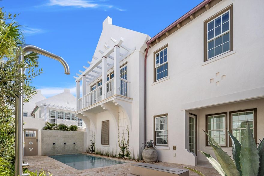 This Somerset Home in the GG Block, features streetscapes characterized by white garden walls that open onto a rugged natural landscape. A neighborhood that is bit more ''Country'' than ''Town.'' Much emphasis was placed on outdoor living with an open arrangement of interior spaces extending outdoors with garden rooms and courtyards shaded by trellises and arbors. Outdoor gathering places with firepit alcoves, water features, thoughtfully placed pools, covered summer kitchens and bars, and screened garden rooms are designed to maximize each property's use and enjoyment. This Homesite fronts the 20-acre Nature Preserve, in close proximity to the The Silva amenity to be delivered in the GG Block. The Silva will be comprised of a central event lawn, an enclosed pavilion opening onto the