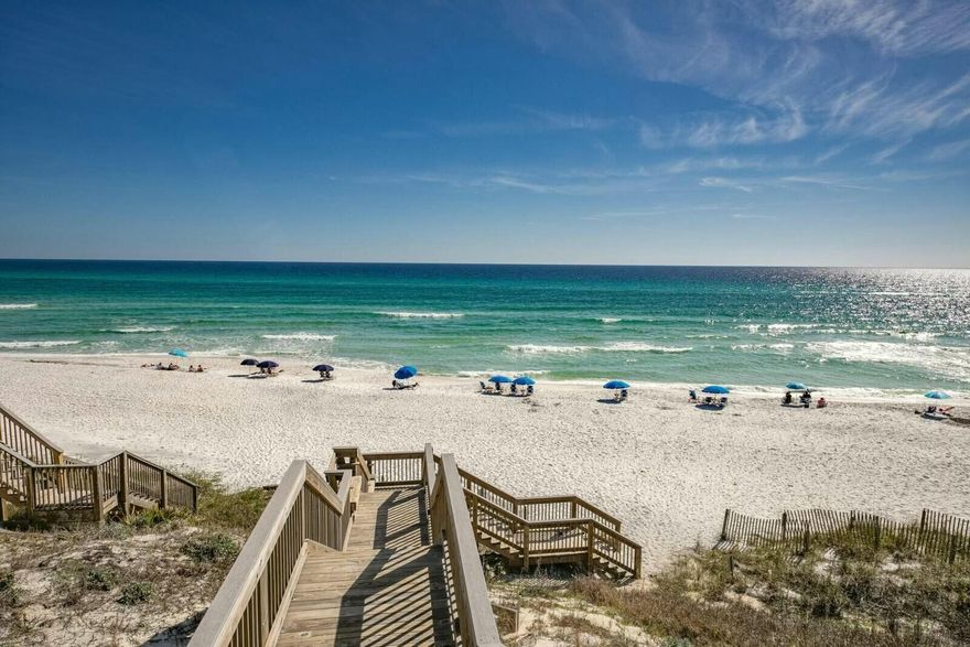 Welcome to your dream coastal retreat! This exquisite 3-bedroom, 3-bathroom Gulf Front Condo is perched on the top floor of Capistrano, a prestigious low-density condominium complex along the renowned Scenic 30A. With only nine exclusive residences, Capistrano offers unparalleled privacy and tranquility, making it a coveted destination for discerning buyers.This condo has been meticulously renovated and updated, presenting a turnkey opportunity as it is being sold fully furnished. The interiors are designed with a coastal aesthetic blending luxury with comfort. The open-concept living area is bathed in natural light, with expansive windows that frame breathtaking views of the Gulf of Mexico. Step outside to your private Gulf front balcony, where you can savor the stunning Florida sunsets and the soothing sounds of the waves. This outdoor space is perfect for relaxation and alfresco dining, providing an idyllic setting for unwinding after a day of exploring the vibrant 30A community.

Capistrano's prime location places you just moments away from the charming towns of Alys Beach and Rosemary Beach, known for their unique architecture, boutique shopping, and gourmet dining options. The Scenic 30A corridor is renowned for its picturesque coastal landscapes, outdoor recreational activities, and a welcoming community atmosphere.

This property is not just a home; it's a lifestyle. Whether you are seeking a permanent residence, a vacation getaway, or an investment property, this Gulf Front Condo offers an exceptional opportunity to experience the best of Florida's Emerald Coast. Don't miss your chance to own a piece of paradise in one of the most sought-after locations along Scenic 30A.

Discover the unparalleled beauty and luxury of this stunning Gulf Front Condo at Capistrano.