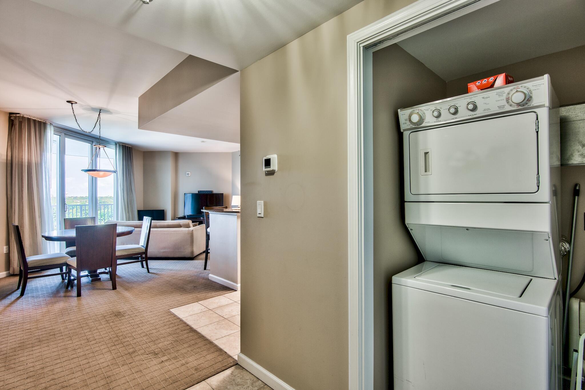 Check out this little slice of heaven in the heart of Destin! This FULL 2 bedroom/2 bath unit faces towards West Destin with views of the city park and Gulf. The kitchen features granite counters and maple cabinetry! Master bedroom has it's own slider to the patio with a king size bed. Second bedroom features a queen size bed with it's own patio! With sleeper sofa in Living Room, unit sleeps 6 comfortably! Perfect as a primary residence, 2nd home or investment. Pets friendly property for owners only!