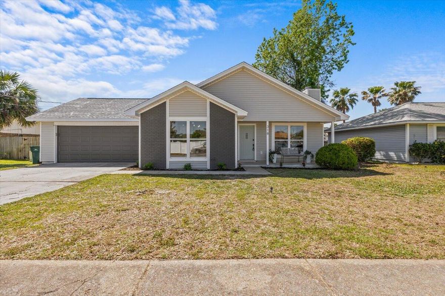 Step into modern elegance with this fully renovated 3-bedroom, 2-bath home nestled in coveted West Destin neighborhood. A mile from the vibrant Crab Island, Harbor Village, and the array of Destin attractions. This home features brand-new kitchen, boasting sleek quartz countertops, chic tiled backsplash, and new appliances, including a range, microwave, and dishwasher. The open concept living space is designed for seamless entertainment, ensuring every gathering with friends is a delightful experience. Every corner of the home shines with new LVP flooring, while the bathrooms impress with their tasteful tiling, updated fixtures, faucets, and hardware. Fresh paint adorns the interior and exterior walls, contributing to the home's desirability. Hurry and come see this home!
