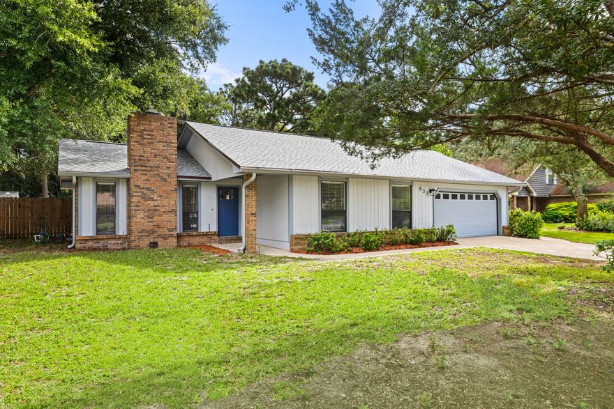 Freshly Updated & Full of Character. Stepping into this home, you will find every detail has been thoughtfully enhanced for comfort and curb appeal. A brand-new roof, gutters, and fresh exterior paint, including all trim, soffit & fascia sets the tone for worry-free living, while giving the home a crisp, inviting look. The front landscaping has been revitalized with fresh mulch. Driveway, sidewalks, front porch, and rear patio have all been pressure-washed. As you enter through a charming new Savannah-style front door, it sets the tone for the home's inviting character. The interior has been completely refreshed with a ''Dove Wing'' paint color, a soft, sophisticated hue that pairs beautifully with the new crisp....Click ''read more'' white 6" baseboards and flat-textured ceilingsno popcorn in sight. Details that make a difference: the floors feature new luxury vinyl plank throughout, offering durability and style, all new 2" faux blinds for privacy and light control, new light fixtures throughout that add warmth and ambiance, living room and all bedrooms have new ceiling fans for comfort and airflow, white paddle electrical switches and outlets for a clean, modern look, new AC grills for improved air circulation, all new interior doors with lever handles. Every element has been carefully chosen to create a space that feels fresh, functional, and full of charm. Timeless Charm Meets Modern Comfort. The living room is anchored by a floor-to-ceiling brick fireplace, complete with a generous hearth and a natural wood mantle that adds rustic elegance. Whether you're enjoying a quiet night in or hosting friends, the wood-burning fireplace offers both ambiance and authenticity. Above, the crown molding adds a refined architectural touch, framing the space with classic detail. Step into a kitchen that blends sleek sophistication with everyday practicality. New quartz countertops offer a durable, elegant surface for cooking and entertaining, while all-new appliances make meal prep a breeze. The centerpiece is a double stainless-steel farmhouse-style sink, complete with a gooseneck faucet and built-in soap dispenser, perfect for both form and function. A spacious pantry provides ample storage, keeping everything organized and within reach. The breakfast nook is bathed in natural light and anchored by a new chandelier, adding a touch of elegance to your morning coffee or weekend brunch.The guest bedrooms are bright, airy, and full of charm. These bedrooms invite imagination and comfort with an opportunity to create a canvas for your own personal style in each room whether it is a child's room, creative studio, or cozy guest quarters. These rooms are where comfort meets inspiration. The guest bathroom is modernized with thoughtful upgrades while preserving a touch of its original charm. Beautifully refreshed, every detail has been carefully curated for comfort and style. Double vanities with quartz countertops offer ample space and elegance, complemented by new faucets, two mirrors, and two brushed nickel vanity lights that casts a warm, flattering glow. New towel bars and assemblies add convenience and cohesion while a private toilet and tub are separated by a dedicated door - enhancing the functionality and privacy. The original soaking tub, slightly wider than standard, comes complete with arm rests, which invites long, relaxing baths. It's a charming nod to the home's heritage, now paired with a new showerhead for modern versatility. Bright & practical touches such as a new toilet, a linen closet for organized towel storage, and a skylight that fills the space with natural light, creating a calm, airy atmosphere. The master bedroom offers stylish upgrades with a sense of a tranquil escape, enhanced by a barn door that adds rustic flair while providing privacy for the adjoining bath.  Soft natural light filters in, creating a cozy yet refined atmosphere. Enjoy the convenience of his and her walk-in closets. The master bathroom features a new elevated double quartz vanity with sleek faucet fixtures, two new mirrors, and two brushed nickel vanity lights that adds warmth and sophistication. A skylight overhead fills the room with natural light, making morning routines feel refreshing and bright. Additional highlights include a private toilet room with a new double-flush toilet for efficiency, an original porcelain tub with classic fixtures, a new showerhead for a modern touch, and a slightly deeper basin perfect for soaking. New matching towel bar accessories for convenience and style. Perhaps one could find peace in this space after a long day? Rounding out the house is the two-car garage. It's upgraded, organized, and ready for anything! This isn't just a garageit's a multifunctional space designed for convenience, safety, and smart living. Recent enhancements make it a standout feature of the home. A new door with built-in window blinds seamlessly connects the interior of the house to the garage while maintaining privacy and light control. The ceilings have been scraped and textured, giving the space a clean, finished look that feels more like an extension of the home than a utility zone. A new water heater was installed in May 2025 and ensures reliable performance and energy efficiency for everyday comfort. The circuit breaker panel was replaced in 2012, providing peace of mind with updated electrical infrastructure. Pull-down attic access offers easy entry to overhead storage, ideal for seasonal items. Wind-rated garage door with windows combines storm safety with natural light, enhancing both durability and design. Finally, a new exterior personnel door opens to the side yard, offering a secure and stylish passage for outdoor access. Whether you're a hobbyist, a weekend warrior, or simply someone who appreciates a well-organized space, this garage delivers functionality with flair.