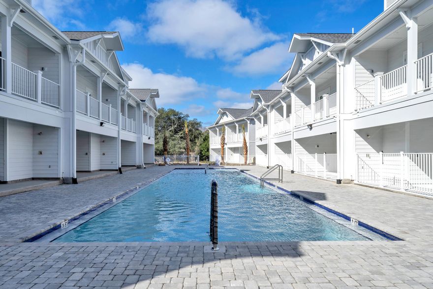 Newly constructed completed in 2022. Beach Lofts consists of 12 luxurious townhomes. Slightly off the beaten path and right in the middle of everything that Destin has to offer. Boshamps and other restaurants are in close proximity. Construction consists of 9' ceilings, modern features (quartz countertops, stainless steel appliances, etc.), beatiful large pool, and a spacious courtyard overlooking the pool.