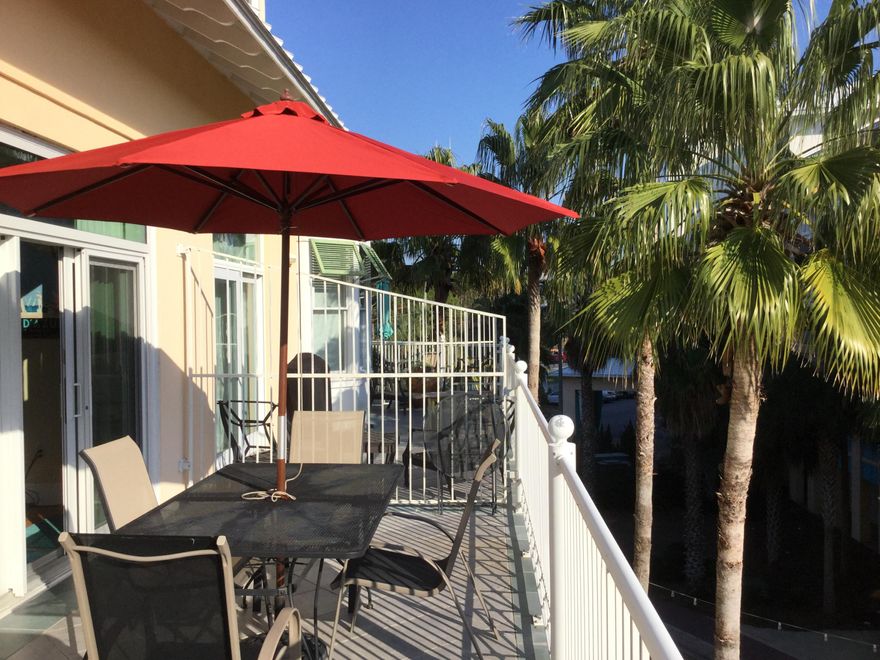 This beautifully decorated, spacious two bedroom condo in the Downtown area of Carillon Beach will not last long! There is an open Living and Dining Room Floor plan with easy access to the kitchen, which includes new appliances, a half bath and a spacious balcony with views of Lake Carillon that make up the first floor. On the second floor, you will find two large bedrooms with private baths. From both of these bedrooms, you will enjoy lake and gulf views! This condo also offers a huge storage closet! Carillon Beach has easy beach access and there is use of all Carillon amenities! Don't miss the opportunity to own a piece of paradise!