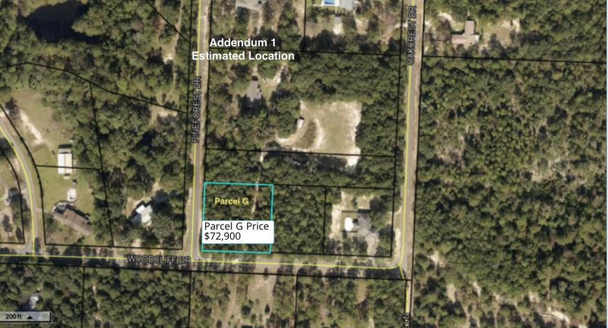 Parcel G Woodcliff offers a fantastic opportunity to build your dream home in the heart of Crestview's popular Auburn/Garden City area. This 1 +/- acre parcel provides a generous space for your vision, combining the tranquility of a residential setting with proximity to local amenities.