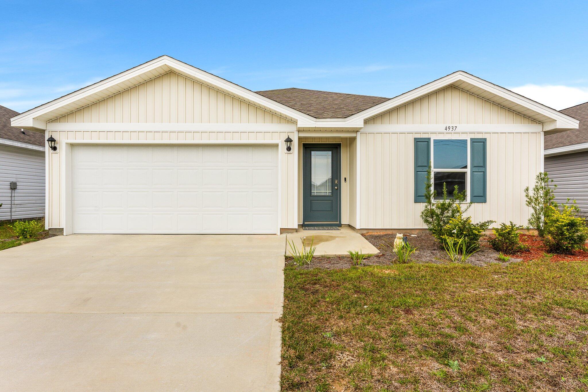 Charming 4-Bedroom Home in the Desirable Liberty Neighborhood Welcome to this charming 4-bedroom, 2-bathroom home with a 2-car garage, nestled on an oversized lot in the highly sought-after Liberty neighborhood. The open-concept Freeport floor plan offers a spacious and inviting layout, perfect for modern living. Inside, you'll find beautiful vinyl plank flooring and recessed lighting throughout the main living areas, while plush carpet adds warmth and comfort to the bedrooms. The heart of the home is the kitchen, featuring a large island that's perfect for meal prep or casual dining, along with a designated pantry for extra storage. The master suite is a true retreat, complete with its own private bathroom boasting a walk-in closet.