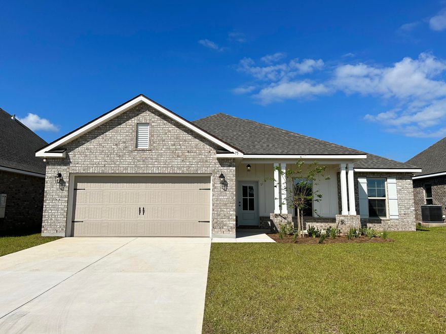 Awesome Builder Rate Incentives!  (Restrictions apply) 

The RODESSA IV G in The Bluffs at Lafayette community offers a 4 bedroom, 2 full bathroom open design. Upgrades added (list attached).
Special Features: double vanity, garden tub, separate shower, and walk-in closet in master bath, kitchen island, walk-in pantry, covered rear patio, recessed lights, undermount sinks, framed mirrors, landscaping, architectural 30-year shingles, flood lights, and more!
Energy Efficient Features: tankless gas water heater, kitchen appliance package, vinyl low E windows, and more!