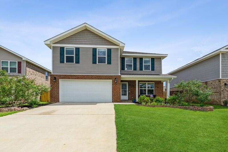 This 4 bedroom 2.5 bath home has been meticulously maintained and loved by the current owners. Upon entry you will find an office/bonus space you can allow your imagination to create. A beautiful open floorplan on the first floor boasts an extra special entertainment space. A large pantry, blue subway tile backsplash and an oversized breakfast bar are some of the eye-catching details of this lovely home. All 4 bedrooms will be found on the second level with laundry room near bedrooms. The large master bedroom with soaking tub, separate shower, private water closet and dual vanities grants you your own personal oasis. Redstone Commons has so much to offer with close proximity to ever evolving Crestview, but you won't have to leave with the wonderful amenities at your fingertips!