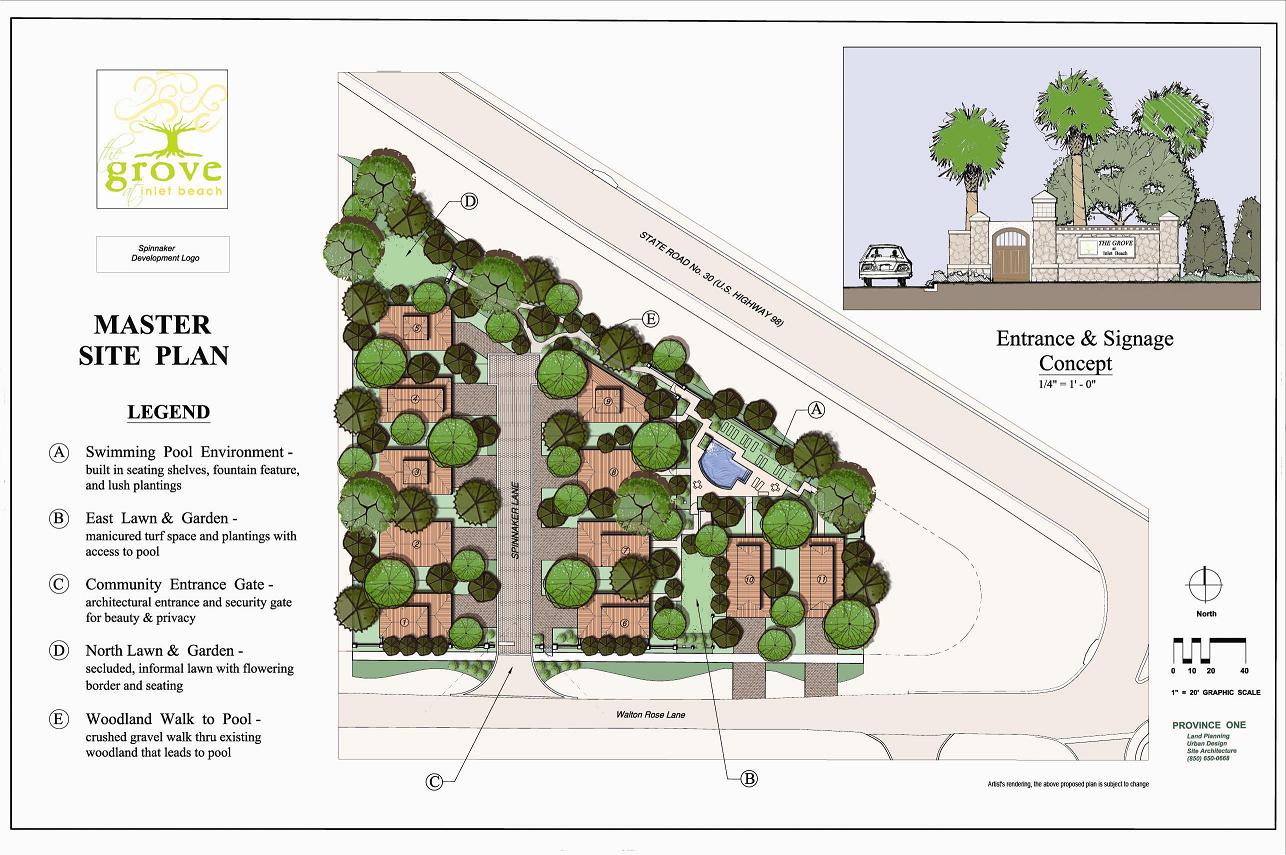 Contingent offer in place expiring March 30, 2017, Buyer and Seller agreed to leave active and accept back up offers.Tap fees paid, Development order in place, ready for you to pull building permits! Great Development opportunity on south side of 98. Beach access is just steps away. Turn on Wall Street (East side of Shades, then immediately left on Walton rose and property on your left. Rosemary Beach, The new 30Avenue and The Crossings all within a bike ride or short walk away!Pavers and Street lamps in place. Ready to build. Please see attached elevation and floor plans ideas the original seller had in mind for the property. However you will control the HOA to create any architectural design you may choose!