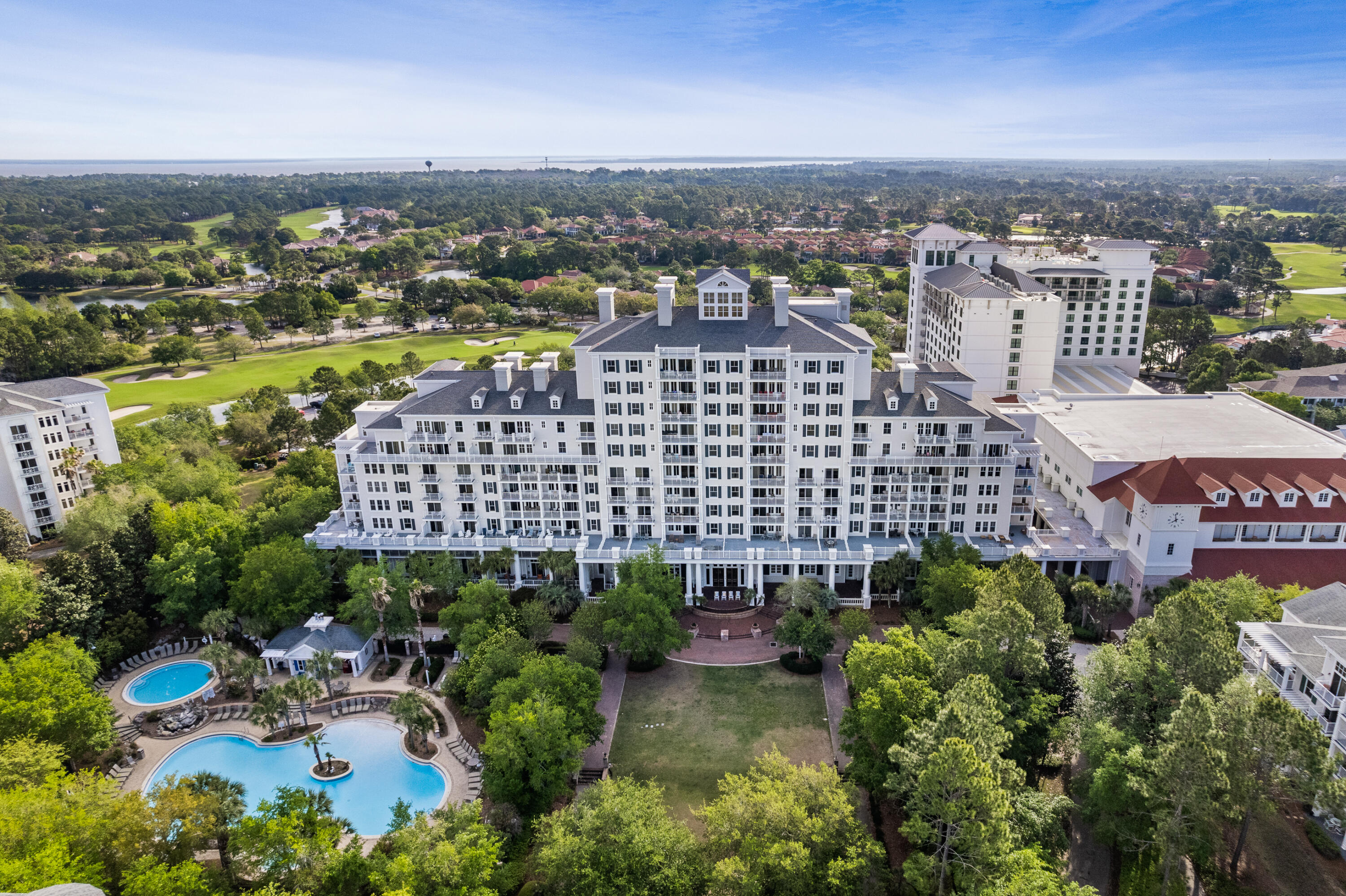 The seller has two adjacent units for sale, 5318 and 5316, offering a unique opportunity for prospective buyers. Experience luxury and convenience at 5316 Elation in the heart of Baytowne Wharf. This condo features stunning views of the 15th hole of Burnt Pine Country Club, providing a serene daily backdrop.The interior is spacious and elegantly designed, ideal for relaxing and entertaining. Enjoy abundant natural light and a private balcony with picturesque golf course views. Just a short walk away, explore a vibrant mix of shops, restaurants, and a private balcony with picturesque golf course views. Just a short walk away, explore a vibrant mix of shops, restaurants, and entertainment options.