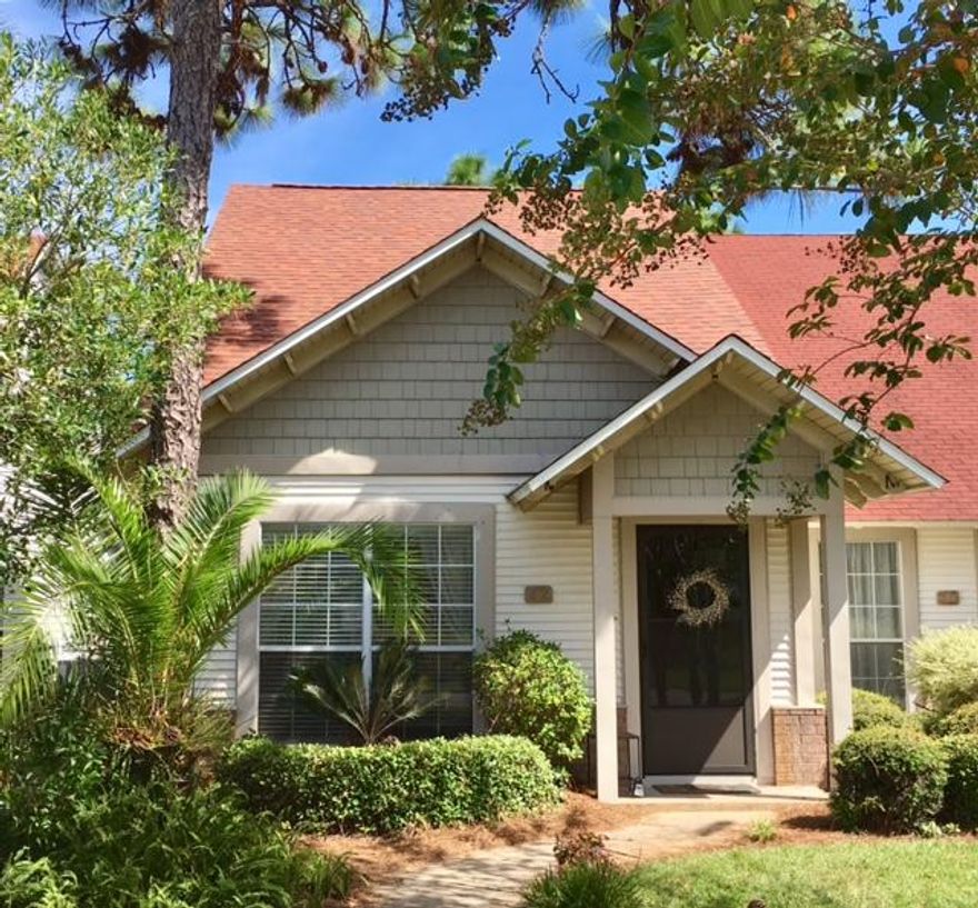 Adorable well maintained home located across from the lake. Wonderful outdoor living space. Great neighborhood with a pool and nature trail. HOA takes care of lawn care, front and back yard! Easy access to scenic HWY 30A and very close to the beach.
Brand New Roof August 2017!!
 
BUTLER ELEMENTARY AND EMERALD COAST MIDDLE SCHOOL.