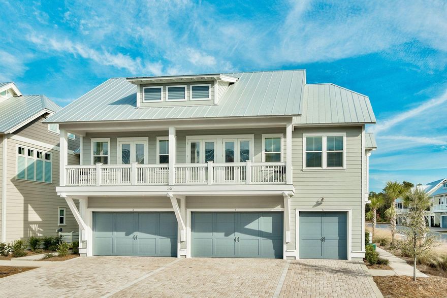 Fully furnished and turn key, this 3 bedroom unit in Prominence is the perfect beach retreat. Designed with living and entertaining in mind, this floor plan features an open living, dining, and kitchen area on the first floor. The second floor is home to a master bedroom with en suite bathroom, as well as 2 guest bedrooms. This home also features a private 2 car garage, allowing plenty of storage space for paddle boards, beach toy, and more. Owners and guests enjoy world-class community amenities including a zero-entry resort style pool, gas grilling area, onsite shopping & dining at The Hub, and seasonal beach shuttle service.