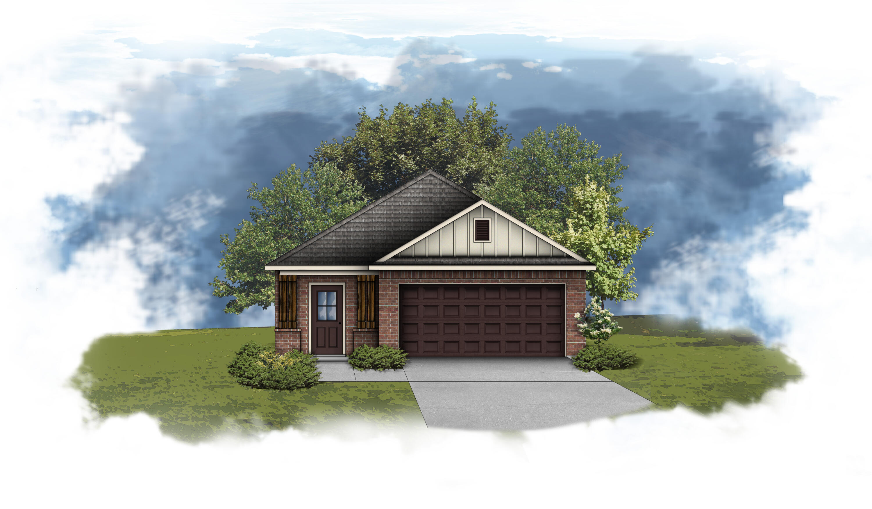 The ROTHWELL III J in Natureview community offers a 3 bedroom, 2 full bathroom, open design. Upgrades added (list attached). Special Features: double vanity, large shower, and walk-in closet in master bath, boot bench at garage entry, covered porches, undermount sinks, custom kitchen backsplash, crown molding, ceiling fan in living and master, framed mirrors in baths, smart connect WIFI thermostat, smoke and carbon monoxide detectors, landscaping, architectural 30-year shingles, flood lights, and more! Energy Efficient Features: water heater, electric kitchen appliance package, vinyl low E windows, and more! Energy Star Partner.