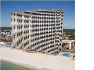 Great low floor one bedroom plus bunk room plan with convenient 2x9 exterior storage unit 7-S4 included in price. This unit comes with granite countertops, crown molding, stack washer/dryer, tile in living room, baths and kitchen and all kitchen appliances. Tidewater may be the best opportunity for buyers on the beach! Tidewater boasts a solid Homeowner's Association with low delinquencies and the goal of continuing improvements to this great property. Tidewater has it all including movie theater, heated indoor pool, coffee bar, Fitness Center with large spas overlooking the beautiful beach and gulf, and two large gulf front pools. Owner's are treated right here with their exclusive Owner's Lounge on the top floor of the building and complimentary beach service when they use their