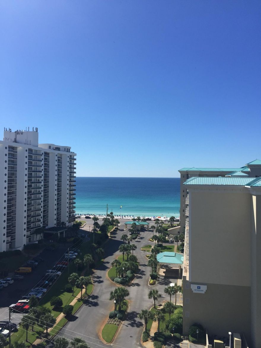 This center stack 12th floor 2BR plus private bunk room is a must to see!Interior recently painted, stained wood cabinets,granite counter tops, quality furnishings.Ariel Dunes offers fantastic pools with water features and wonderful private beaches. This guard gated community includes a professional tennis center with clay courts,18 hole golf course with driving range,fitness center and the on site family friendly Cabana Cafe restaurant with live music daily.Condo transfers turn key and rental ready.Rental income over $27,000 in 2014 and well over $34,000 YTD 2015.