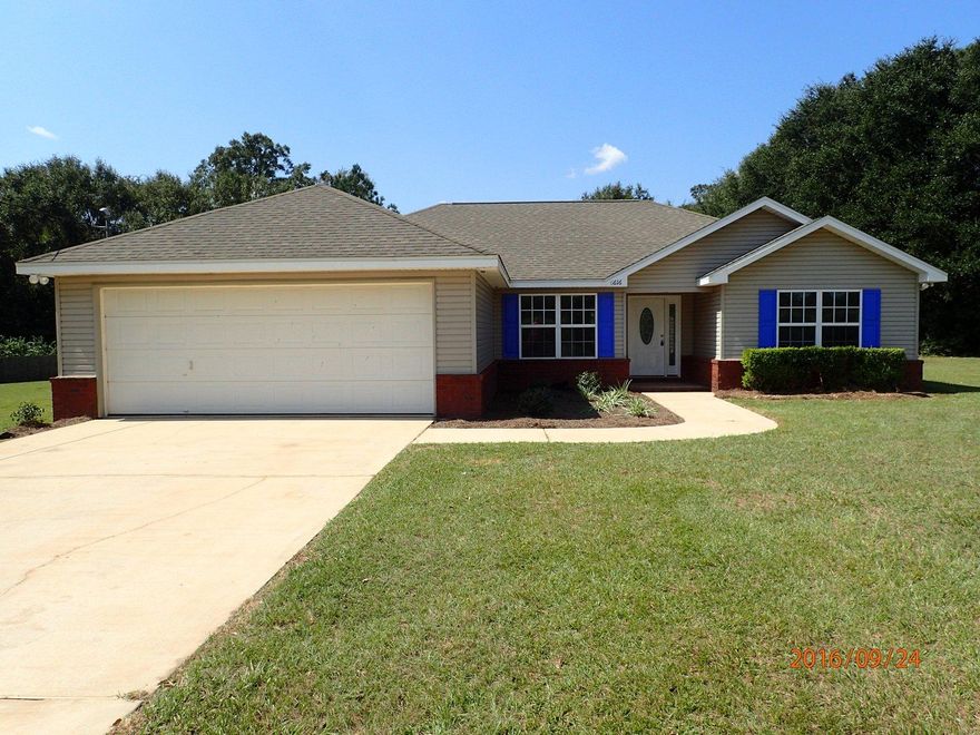 This REO property blends modern contemporary home site with just enough country living to make it very charming. Built just in 2006, this 3 bedroom 2 bath split bedroom design home has new flooring, fixtures, appliances, and more! Tile can be found throughout the main living areas and baths. Carpet in all bedrooms. Home has a corner fireplace, covered lanai, and dining area. This one is move in ready and a must see to appreciate especially at this pricing. Call today, or it will be gone.