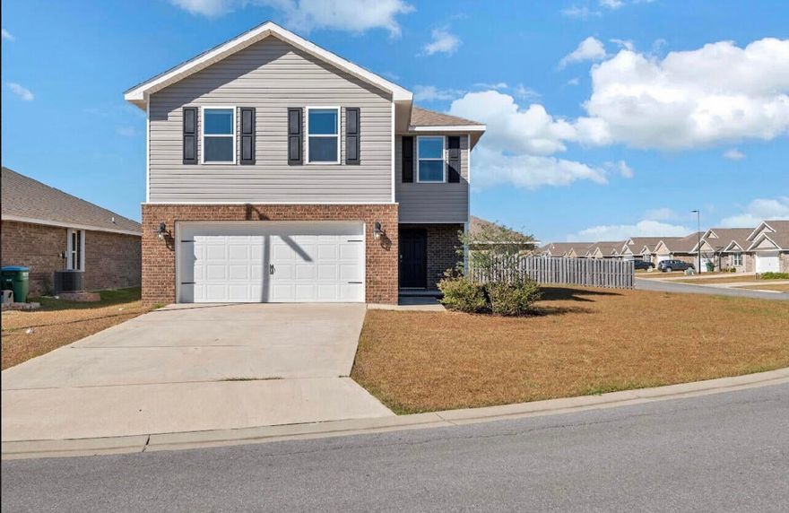 BACK ON MARKET!!  Orders delayed!!!!  SE Crestview homes provides a shorter commute! One of the largest lots in Redstone Commons. Beautiful home with updated paint colors, open floorplan, extra-large living room and dining room area. Beautiful kitchen with large bar area.  Ample storage. 1/2 bath downstairs. Great family home! 4 upstairs bedrooms that are all separate from the master. HUGE master closet! 5-foot walk-in 8. Double sinks in the master bath. The master is large and can easily accommodate a king size bed and bedroom furniture.  All3 of the remaining bedrooms are a good size. Redstone commons has an amazing pool area with a covered gathering area, playground and dog park.