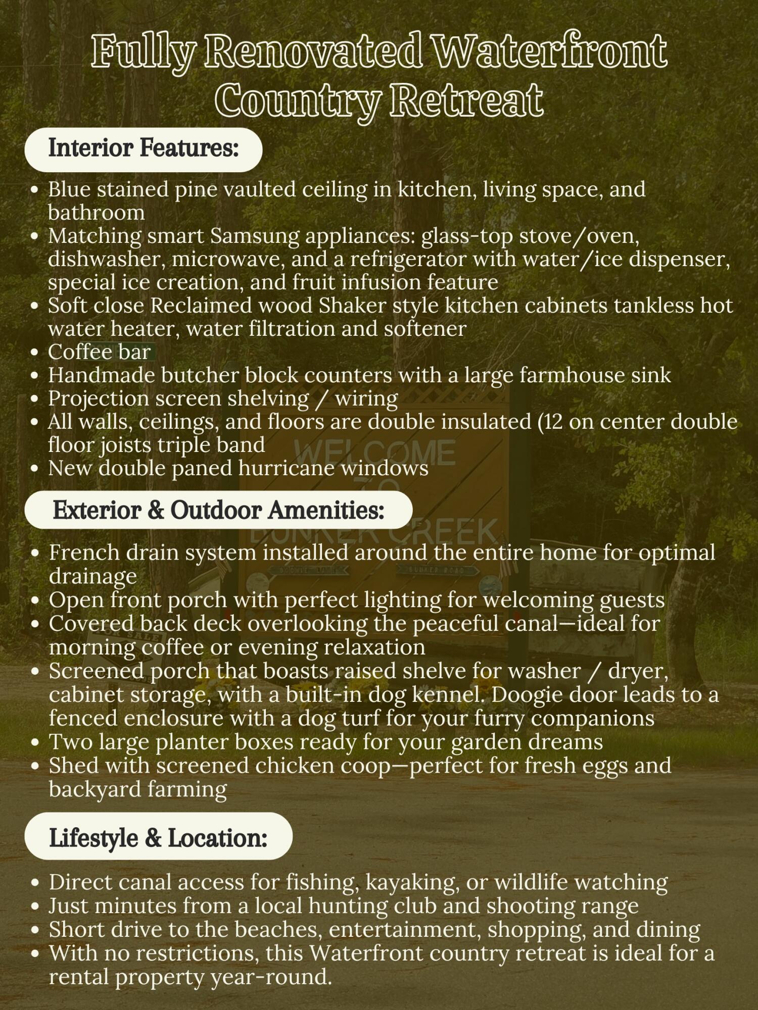 Bunker Creek - Residential