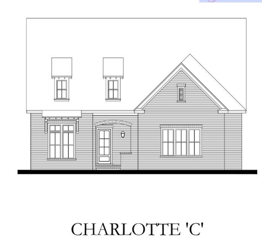 Charlotte C Bonus B- 2 story, 5 bedroom 4 1/2 bathroom, study down, loft upstairs.
