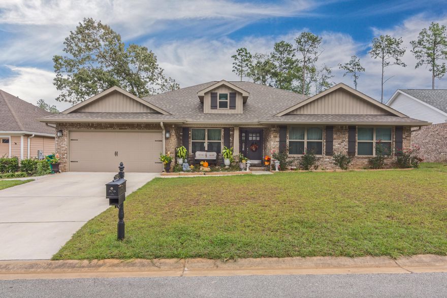 Time is Now! Come make this stunning home in North Crestview your new showplace! This home has been meticulously cared for by its current owners, and it is completely move-in ready. Upon entry, the open floor plan welcomes you home! The formal dining room is a showstopper, and the kitchen is a home cook's dream with endless counter space and top of the line appliances including a gas range. The living room is warm and welcoming and ready for you to kick your feet up after a long day. The backyard oasis is Florida living at its best! The saltwater pool is heated for year-round use! There is a pergola and concrete pad in place ready for your ideal outdoor kitchen or entertaining space. This home has it all! Don't miss this opportunity to make this nearly new home yours today!
