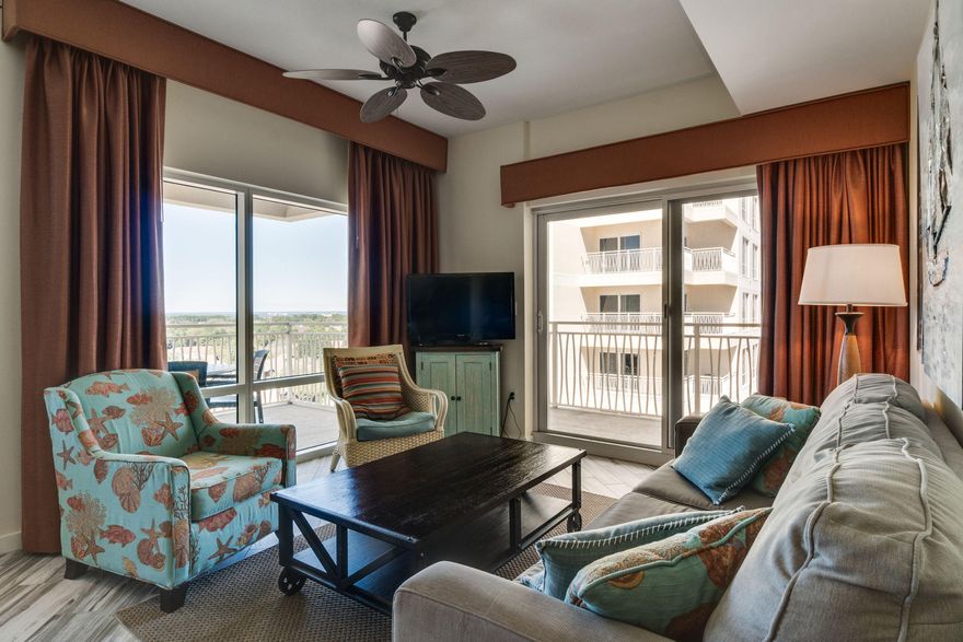 THIS A rated unit grossed nearly $48,000 in 2018 with 182 OWNER Nites 8th floor, Westerly views overlooking the resort, gorgeous salt water pool (heated seasonally) with swim-under waterfall, tiki bar, children's pool, hot tub, stunning views leading to the Gulf of Mexico This two bedroom lockoff offers maximum rental flexibility, can be utilized as a one bedroom, two bedroom, or studio. Luau offers everything you would expect from a top resort property. Gated parking garage, lobby, fitness room, luggage carts, storage, outdoor grills and picnic area. Beautiful unit with a great location in the building. 6822 had new furniture and flooring in 2017. Fresh paint in most rooms, new mattress, and new HVAC in 2018. New wood-look tile and carpet in 6824 installed 2017 along with new HVAC and