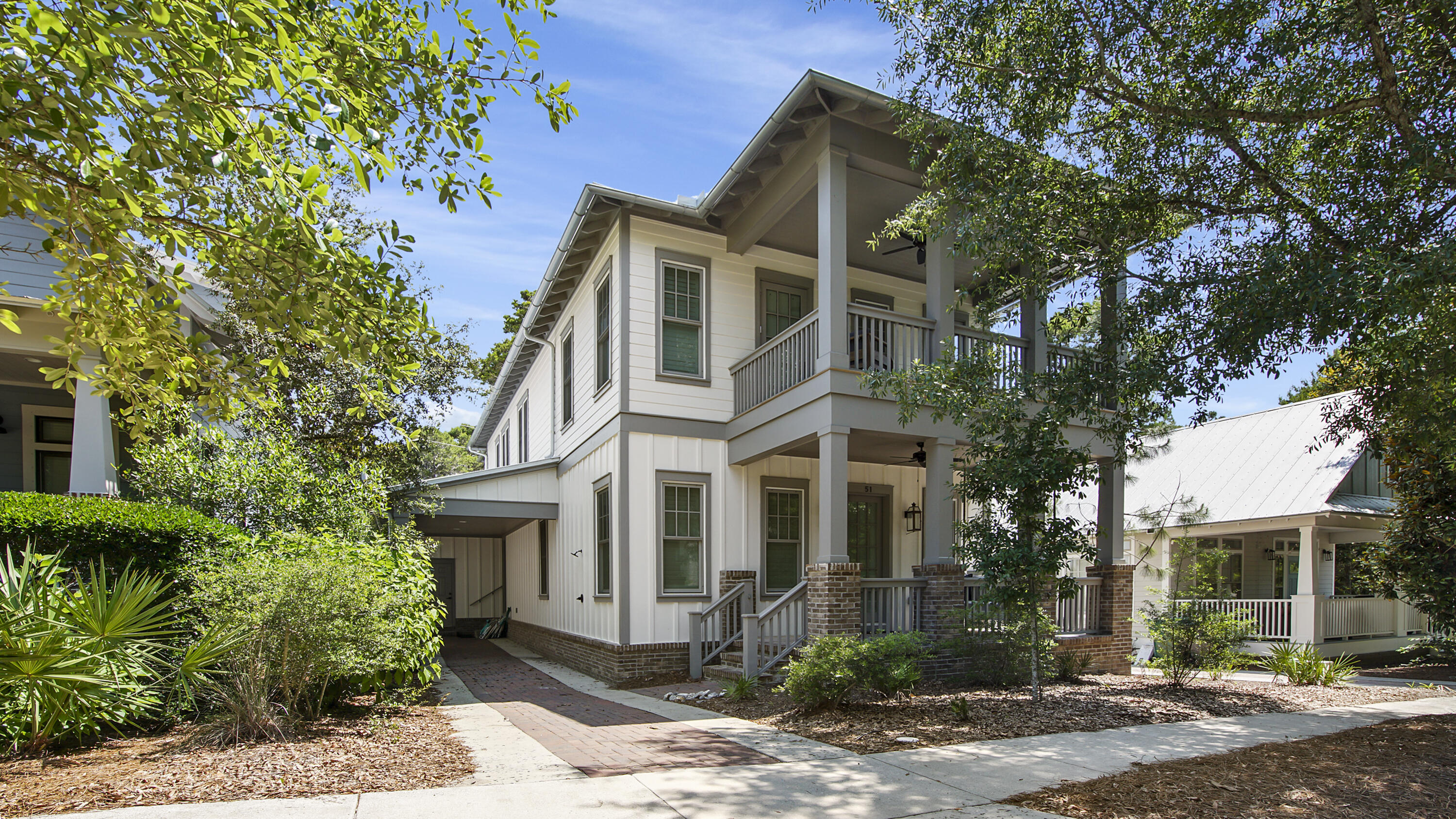 Exquisite Home in Forest Lakes on 30AWelcome to your dream home nestled in the heart of Forest Lakes--one of the most sought-after neighborhoods along scenic 30A. Surrounded by mature live oaks and lush, meticulously maintained landscaping, this beautifully designed residence offers the perfect blend of privacy, comfort, and coastal charm.This spacious home features 4 bedrooms, 4.5 baths, including two luxurious master suites--one of which boasts a spa-inspired custom rain shower. A large open-concept kitchen and living area create an inviting space ideal for family gatherings and entertaining. There's also a bonus room that's perfect for a home office, media room, or guest overflow.As part of the Forest Lakes community, you'll enjoy exclusive amenities including a resort-style two-tier pool, a community pavilion with an outdoor kitchen, grilling area, and fireplace, and a ping pong table for added fun. All of this is set within a gated neighborhood just minutes from the sugar-white sands and turquoise waters of 30A's iconic beaches.
This is coastal living at its finest, don't miss the opportunity to make it yours!