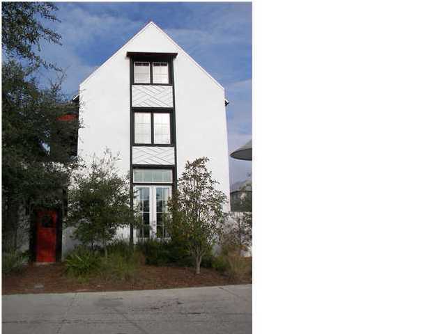 Beautiful 3 BR/3.5 BA home located in Rosemary Beach, features a large brick paved courtyard with a vine covered pergola, and a newly added in-ground pool perfect for gathering with friends or family, hosting a barbeque, or just relaxing at the beach! This beach home has a Charleston gate entrance, maple hardwood floors, and expansive windows throughout. The kitchen features Calcutta marble counters, limestone island with gas stove, stainless steel appliances and overlooks a fabulous courtyard. The spacious living room and dining room boasts 12ft high ceilings and is perfect for entertaining. The Master bedroom is located on the 2nd floor and has a private walkout porch, huge master bath with whirlpool tub and marble counters/floor. A guest bedroom with full bath is also located on
