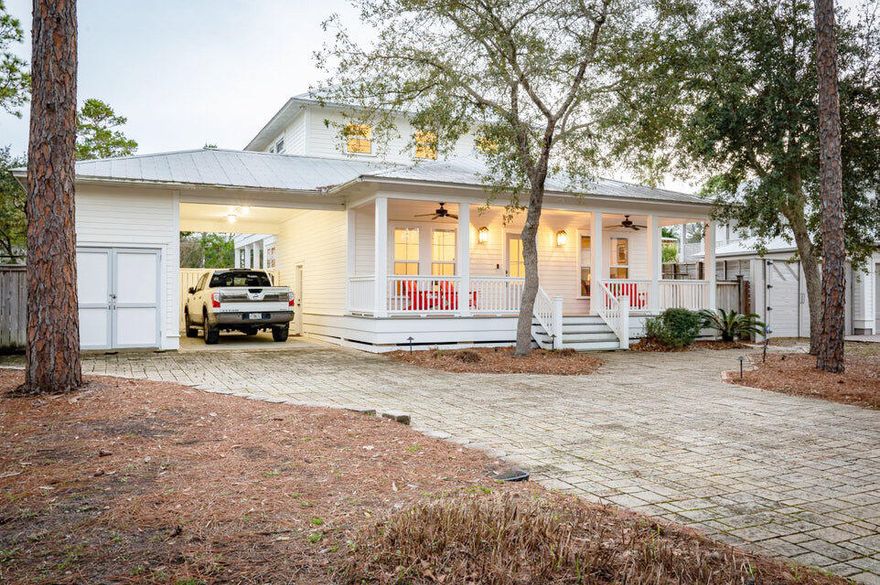 Old Seagrove Beach Cottage!  Cute beach house nestled into Seagrove on Canal Street.  Easy access to Seagrove beach accesses, bike path to take you to Seaside Town Center and area restaurants.  Room to add a pool, non-rental home.  Sold mostly furnished, artwork excluded. ***Buyer is responsible for personally verifying details about this property.  Any information contained in this listing is believed to be accurate but is not guaranteed.***