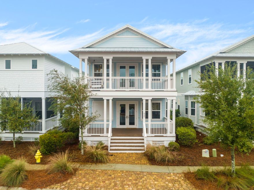 Start living the beachside lifestyle you've always dreamed of! Welcome to 426 Flatwoods Forest Loop, located south of Hwy 98, in the beautiful Santa Rosa Beach, FL. This stunning home offers 2 master suites, 2 additional bedrooms, 3.5 bathrooms and a bonus area. Hardwood floors and tile throughout, granite countertops and beautiful cabinetry and appliances. The community boasts a range of amenities, including a refreshing community pool, surrounding nature trails, playground, community center, tennis, pickleball and basketball courts. Need to get to the beach? No problem! Take advantage of the convenient community beach shuttle, making your trips to the sandy shores a breeze.