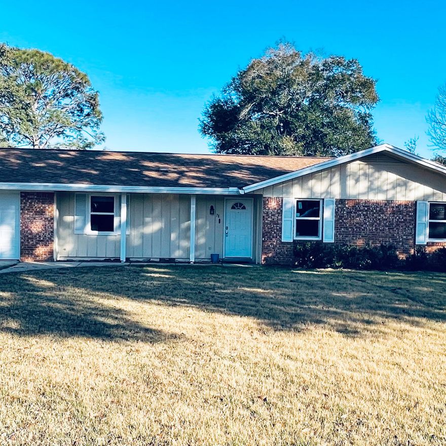 AVAILABLE.... January 16, 2023. 3bd/2bth NEWLY RENOVATED home located in Shalimar and minutes from area bases. Home boasts brand new flooring, paint, closet storage organizers, new bathroom vanities, granite countertops, stainless steel appliances, and MORE! NO smoking and pets allowed upon approval with a non-refundable pet fee. AS IS washer/dryer. Pest control included and ADT Security System access included. 600 minimum FICO credit score required, along with meeting additional rental criteria.