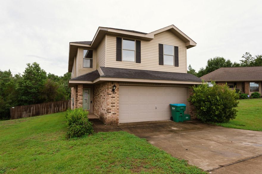 Nice 4 bedroom 2.5 bath foreclosure located in quiet Crestview neighborhood. Home is on a quiet circle and is close to amenities. Kitchen with breakfast bar and granite countertops. Lots of counter area!! Lovely deck in back yard. Don't miss out on this great opportunity.