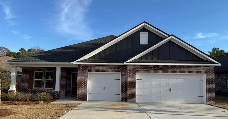 Builder will pay for Title, Documentary Taxes and final Survey. Custom, 5 bdr, 4 bath home. Features inc. an open concept great room, dining and kitchen, all overlooking the backyard and nature preserve. Spacious MBDR and bath w/a walk in shower and separate soaking tub. Laundry w/sink. A 3 car garage-w/ attic access for storage, 10' ceilings, w/12' ceiling in great room and mbdr. Custom soft close cabinetry w/Quartz countertops, 7' crown molding, tile and LVP flooring (no carpet) tankless water heater, ceiling fans, window blinds and more! Professionally landscaped w/sprinkler system and well. Gutters and a 6' high privacy fence w/gate already in place.  (Features List in the document section.) Enjoy the extensive array of amenities Hammock Bay has to offer. Room sizes to be verified.