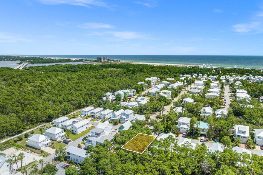 Situated on the border of Bay and Walton counties, Grande Pointe is a serene community surrounded by Lake Powell and Nature Preserve. Bike or hop on your golf cart to 30Ave for some of the best shopping and dining South Walton has to offer. Grande Pointe is also less than 5 minutes from Walton County's newest project, the pedestrian underpass to 30A, which is slated to be completed by end of 2022 and will provide easy access to the beaches and amenities at Rosemary Beach. Build your primary residence, or investment property on Lot 142, located steps from the community amenity center which boasts a resort style pool, clubhouse, and community dock overlooking Lake Powell.