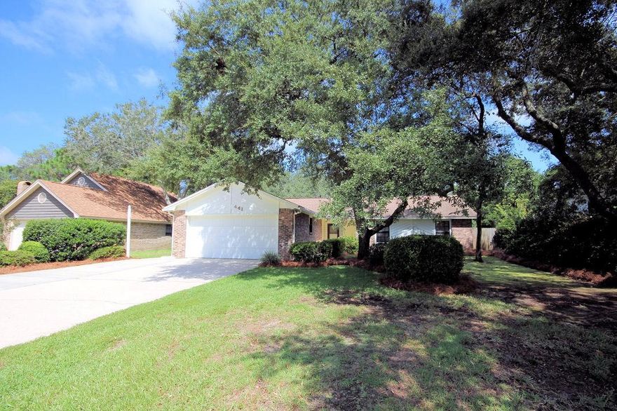 Charming and well maintained all brick home offers; Nice sized 3 bedrooms, 2 baths and 2 car garage and has side parking area for your boat. This home features living room with a cozy fireplace, formal dinning room,large eat-in-kitchen and inside laundry room. Enclosed porch,large work shop with electricity and window A/C unit. Fenced huge back yard for your swimming pool. Must see!!!