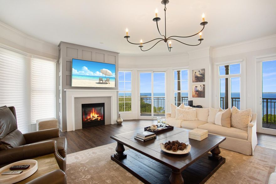 FULLY FURNISHED, TURNKEY and MOVE-IN READY!  This gorgeous condominium residence is located in Destin, Florida, aka Emerald Coast, atop the 12th floor of One Water Place in Kelly Plantation, and known as the most desired floor plan, The Castleton, which measures 3,220 heated/cooled living space, with additional exterior expanse that includes a fabulous radius balcony.  The house-like floor plan contains 3-large bedrooms, each offering a bedroom en suite, as well as a separate powder room for the guests.  Most every room in the residence offers sensational views of the Choctawhatchee Bay, Gulf of Mexico, and the perfectly manicured Fred Couples golf course! One Water Place offers unrivaled, exclusive amenities along the entire Gulf Coast of Florida, which includes access to Kelly...