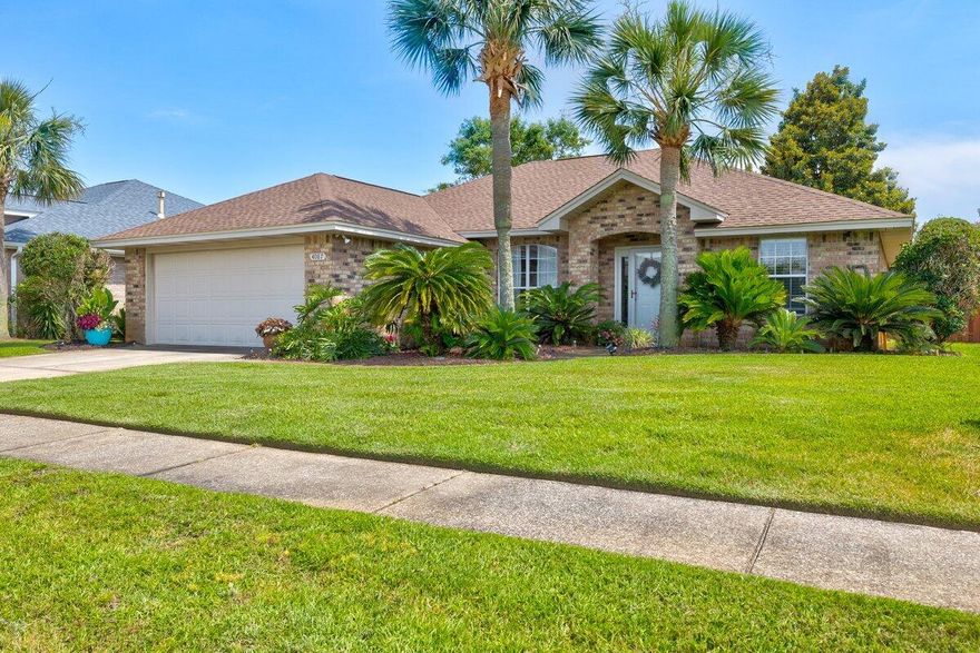 Location, location, location.  This beautiful updated home in the heart of Destin won't last long, and excellent proximity to the Gulf and lots of shopping.  It's complete with an open floor plan and huge fenced in back yard with a fire pit and room for a pool.  Very low HOA fees, great neighborhood.  New roof 2020. HVAC, hot water heater, sprinkler system and all appliances replaced in 2019.